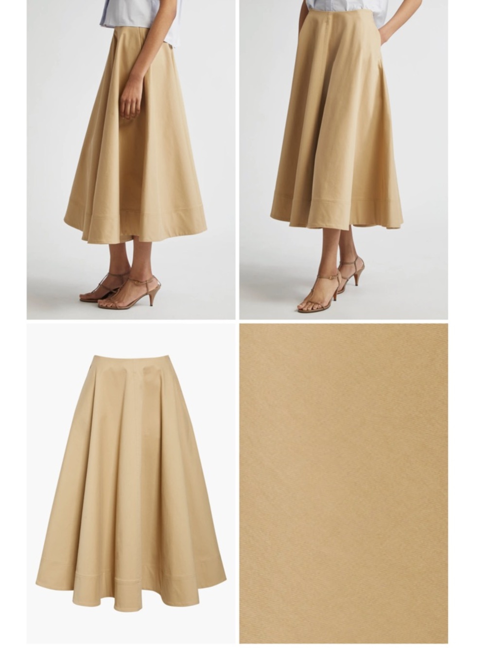 A.L.C. Elanor Cotton Circle Skirt